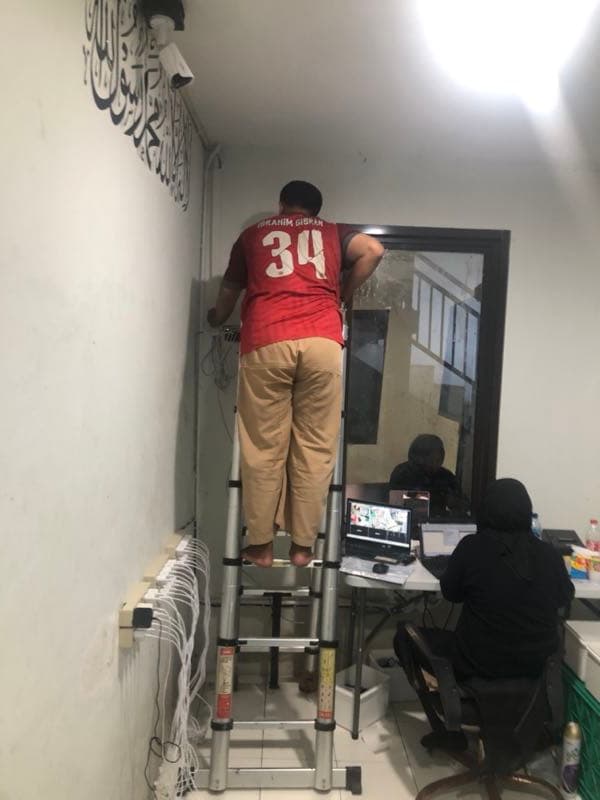 Proyek Maintenance CCTV di Depok - Adi CCTV