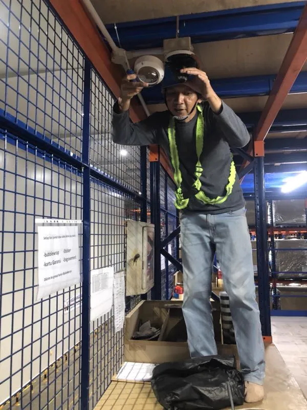 CCTV Gudang Cakung Jakarta | Adi CCTV